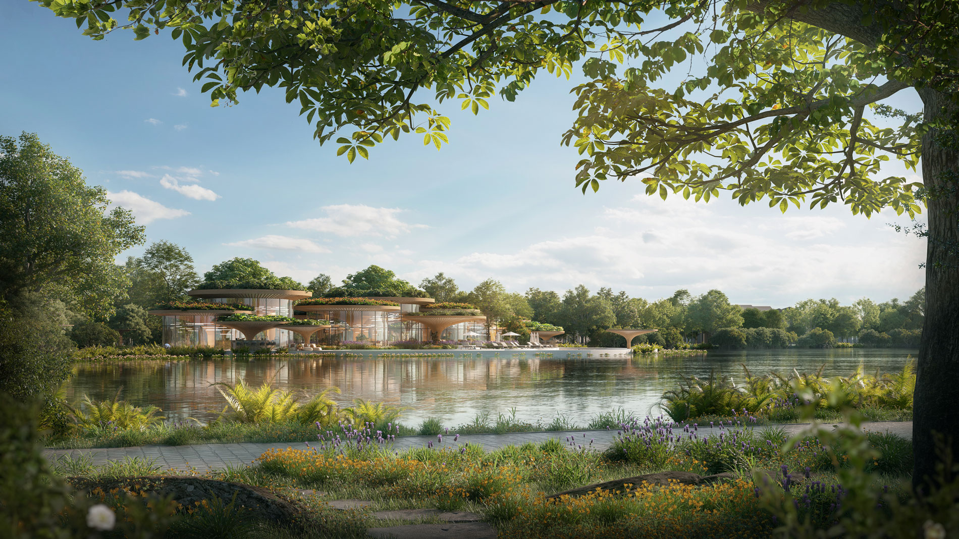 Forest Clubhouse Giua Rung